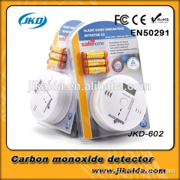 Wireless CO Carbon Monoxide Detector Alarm High Sensitive Gas detector Digital Backlight LCD Alarm Sensors Home Security
